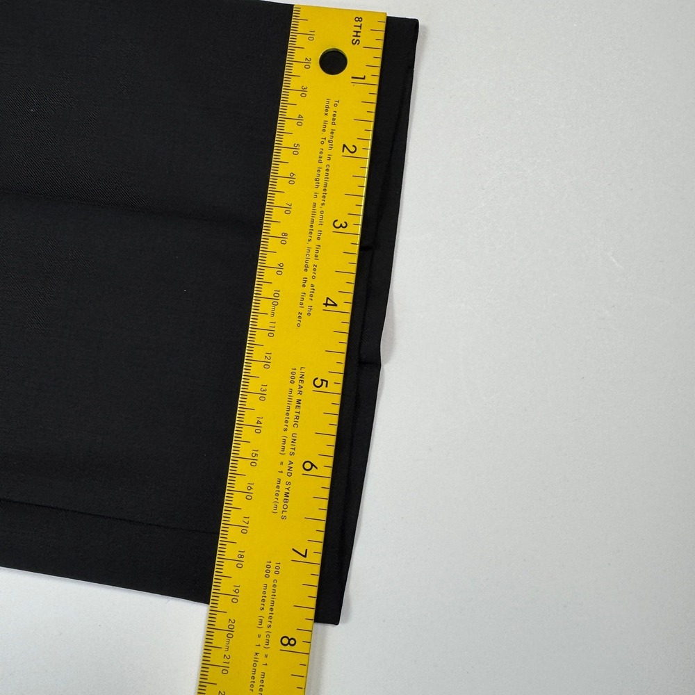 Bernard Zins Memphis Womens 4 27x32 Black Pleated High Rise Dress Pants - Picture 13 of 14